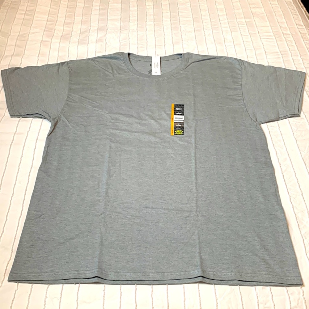 Athletic short sleeves gray T-shirt
